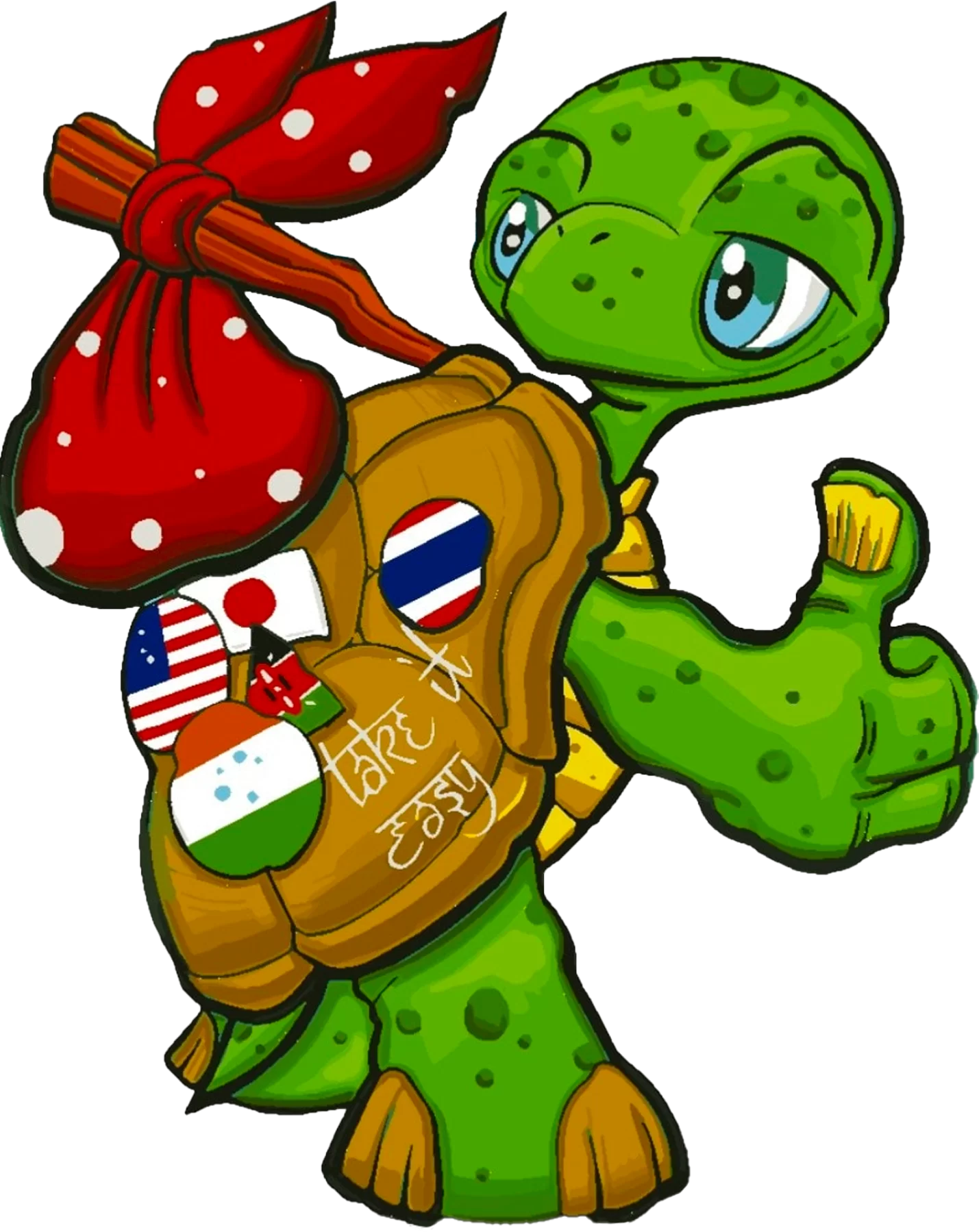Robi, la tartaruga Sumarai